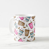 Kaffeetassen, Kaffeebohnen, Herz, Kaffee Lover Kaffeetasse (Vorderseite Links)