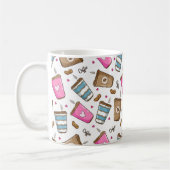 Kaffeetassen, Kaffeebohnen, Herz, Kaffee Lover Kaffeetasse (Links)