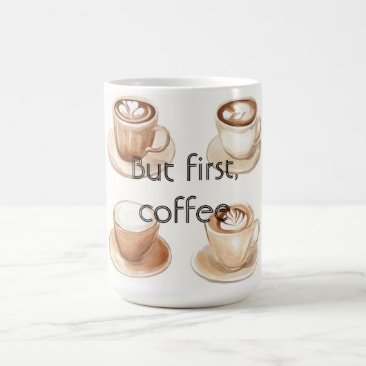 Kaffeetassen mit Sahne (Mittel)