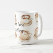 Kaffeetassen mit Sahne (VorderseiteRechts)