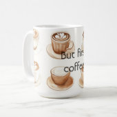 Kaffeetassen mit Sahne (Vorderseite Links)