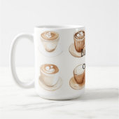 Kaffeetassen mit Sahne (Links)