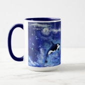 Kaffeetassen mit Schwertwalen (Links)