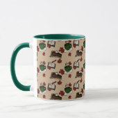 Kaffeetassen-Muster Tasse (Links)