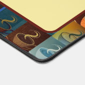 Kaffeetassen Schreibtischunterlage (Ecke)