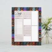 Kaffeetassen Tagesplaner (Stehend Vorderseite)