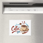 Kaffeetassen-Tasse Coffee Spot Magnet (In Situ (Geschirrspüler))