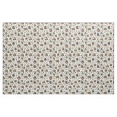 Kaffeetassen und Bücher auf Hellgelb Stoff (Fat Quarter (45,7 x 55,9 cm))