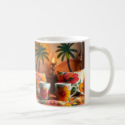 Kaffeetassen und Kissen (Rechts)