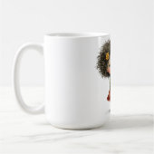 Kaffeetassendesign mit kleinem Mädchen, das Sonnen Kaffeetasse (Links)