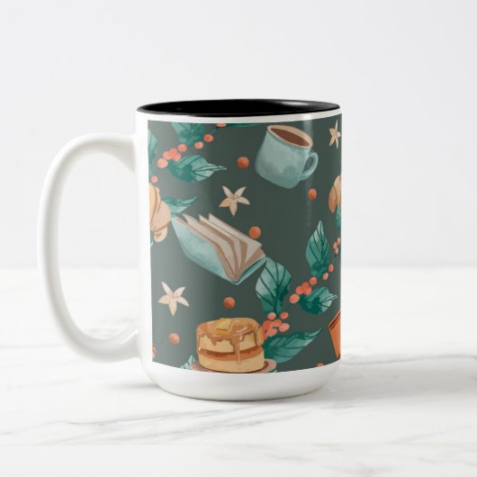 Kaffeetassendesign zweifarbige tasse (Links)