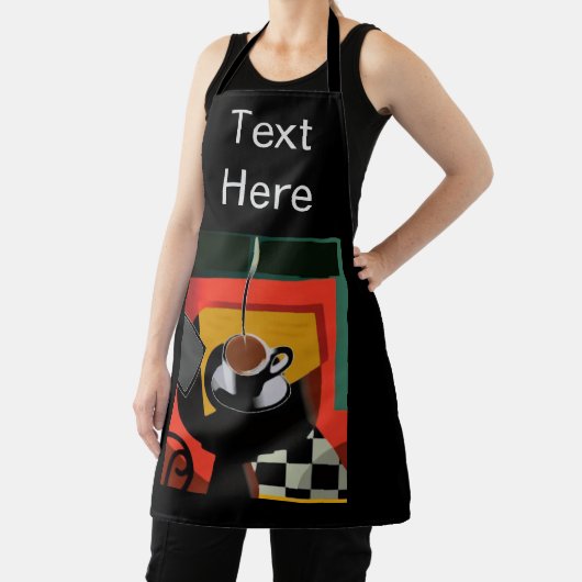 Kaffeetext, Schürze (InSitu)