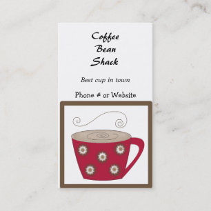 KaffeeThema Business Card Visitenkarte