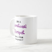 Kaffeetherapeut Tasse (Vorderseite Links)