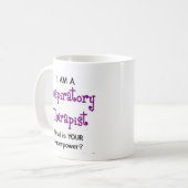 Kaffeetherapeut Tasse (Vorderseite Links)