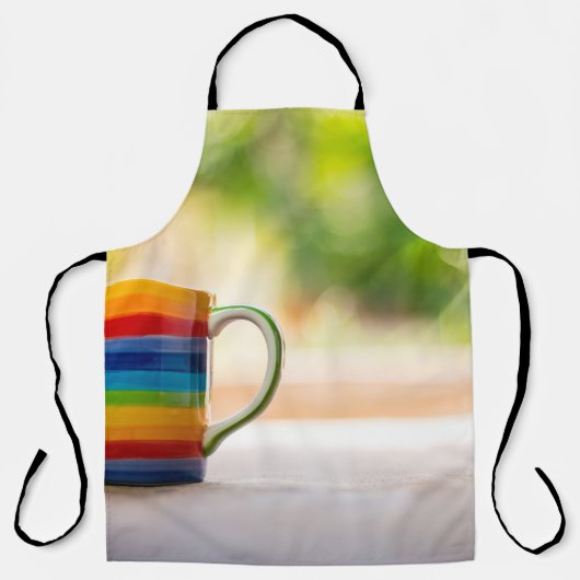 Kaffeetisch Vintag Schürze (Vorderseite)