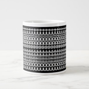 Kaffeetoter versteckte Nachricht Lustige Neuheit 1 Jumbo-Tasse