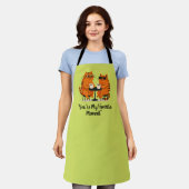 Kaffeetreff Katzenpaar Schürze (Getragen)