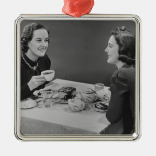 Kaffeetreff Ornament Aus Metall