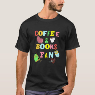 Kaffeetrinken - Buch Bücher lesen T-Shirt