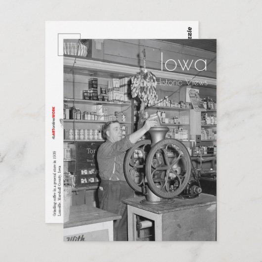 Kaffeetrinken im Allgemeinen Postkartenverkauf Postkarte (Vorne/Hinten)