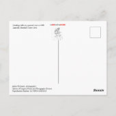 Kaffeetrinken im Allgemeinen Postkartenverkauf Postkarte (Rückseite)