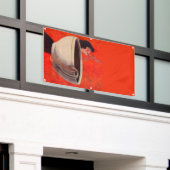 Kaffeetrinker Banner (Äußeres Gebäude)