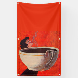 Kaffeetrinker Banner