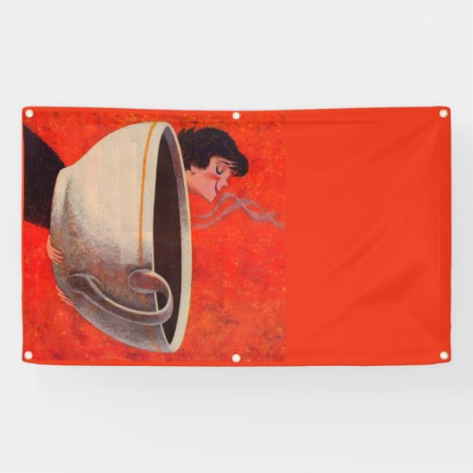 Kaffeetrinker Banner (Horizontal)