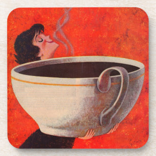 Kaffeetrinker Getränkeuntersetzer