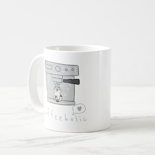 Kaffeetrinker Kaffeetasse (Vorderseite Links)