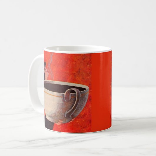 Kaffeetrinker Kaffeetasse (Vorderseite Links)