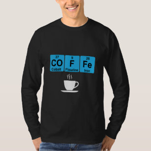 Kaffeetrinker Koffeinhaltig Koffein Trinker Heißes T-Shirt