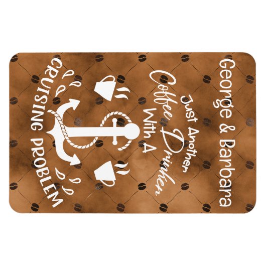 Kaffeetrinker mit Cruising Problem Cruise Decke Magnet (Horizontal)