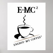 Kaffeetrinker Poster (Vorne)