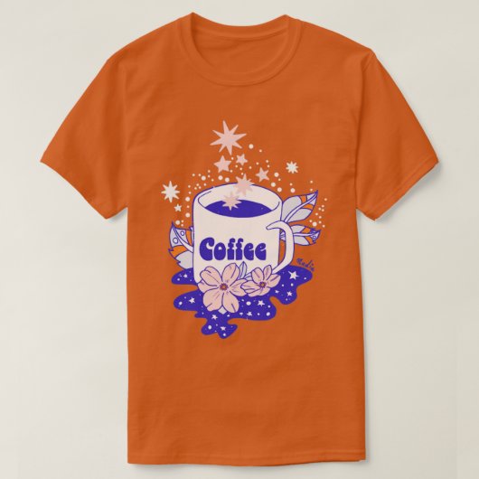 Kaffeetrinker T-Shirt (Design vorne)