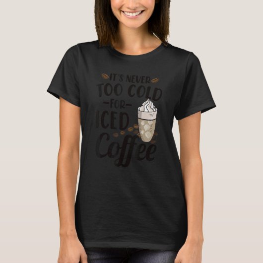 Kaffeetrinker T-Shirt (Vorderseite)