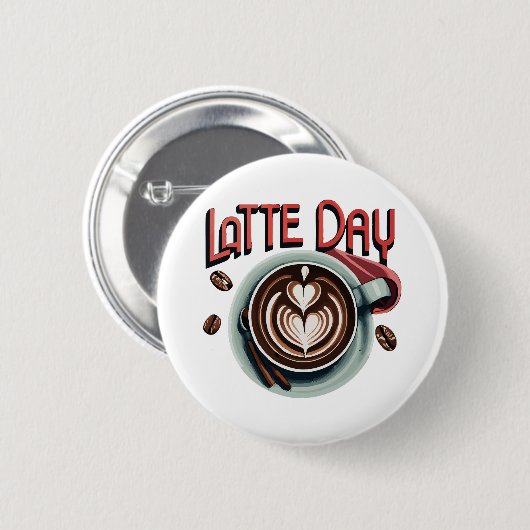 Kaffeetrinks Button (Vorne & Hinten)