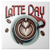 Kaffeetrinks Fliese (Vorderseite)