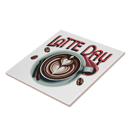 Kaffeetrinks Fliese (Seite)