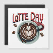 Kaffeetrinks Magnetkarte (Vorne/Hinten)