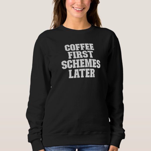 Kaffeetrinks-Mama Grafik 2022 Kaffeekonzept Sweatshirt (Vorderseite)