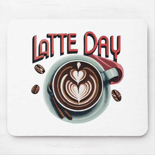 Kaffeetrinks Mousepad (Vorne)
