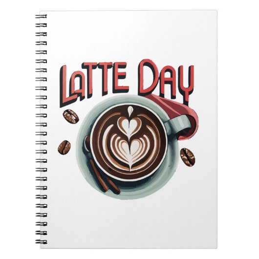 Kaffeetrinks Notizblock (Vorderseite)