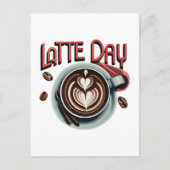 Kaffeetrinks Postkarte (Vorderseite)