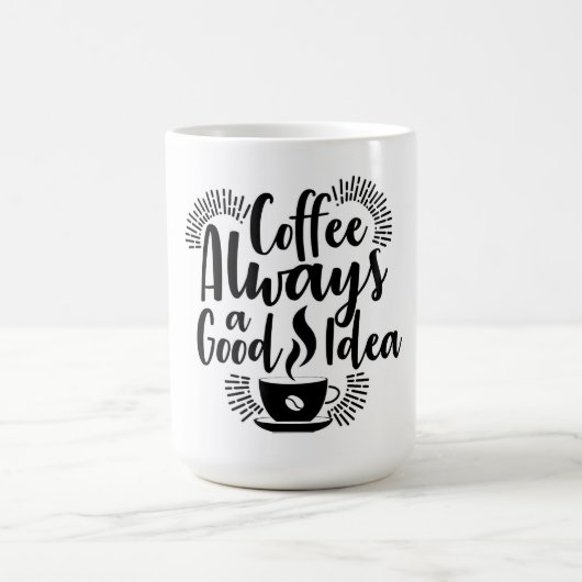 Kaffeetyppografie Kaffeetasse (Mittel)