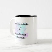 Kaffeeübererfüllung - Tasse (Vorderseite Links)