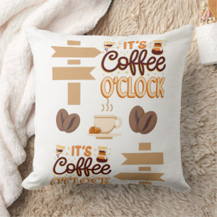 Kaffeeuhr Kissen