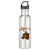 Kaffeeunternehmen Edelstahlflasche (Vorderseite)