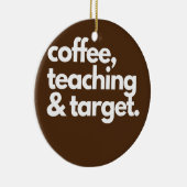Kaffeeunterrichtsziel Keramik Ornament (Rechts)
